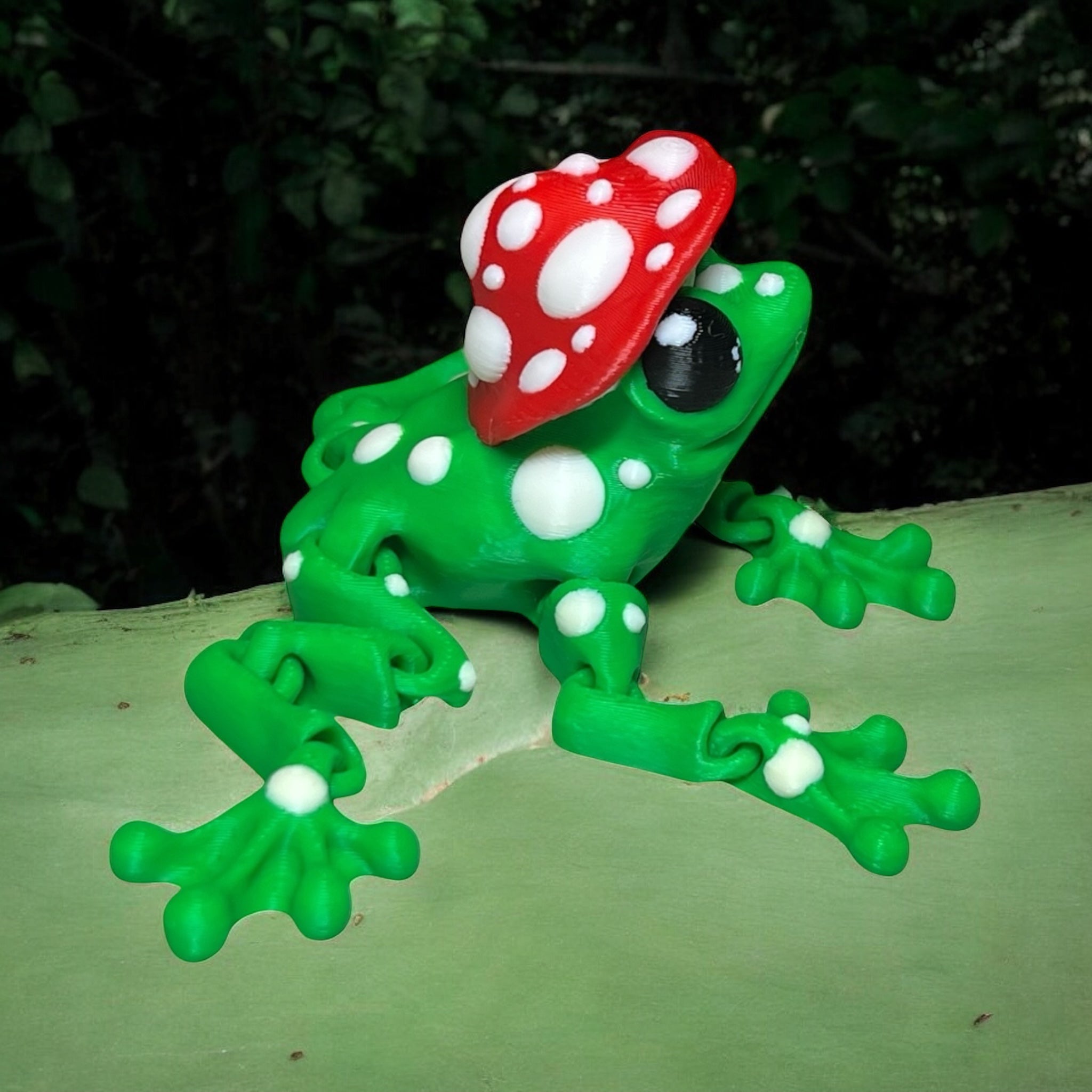Toadie the Mushroom Frog