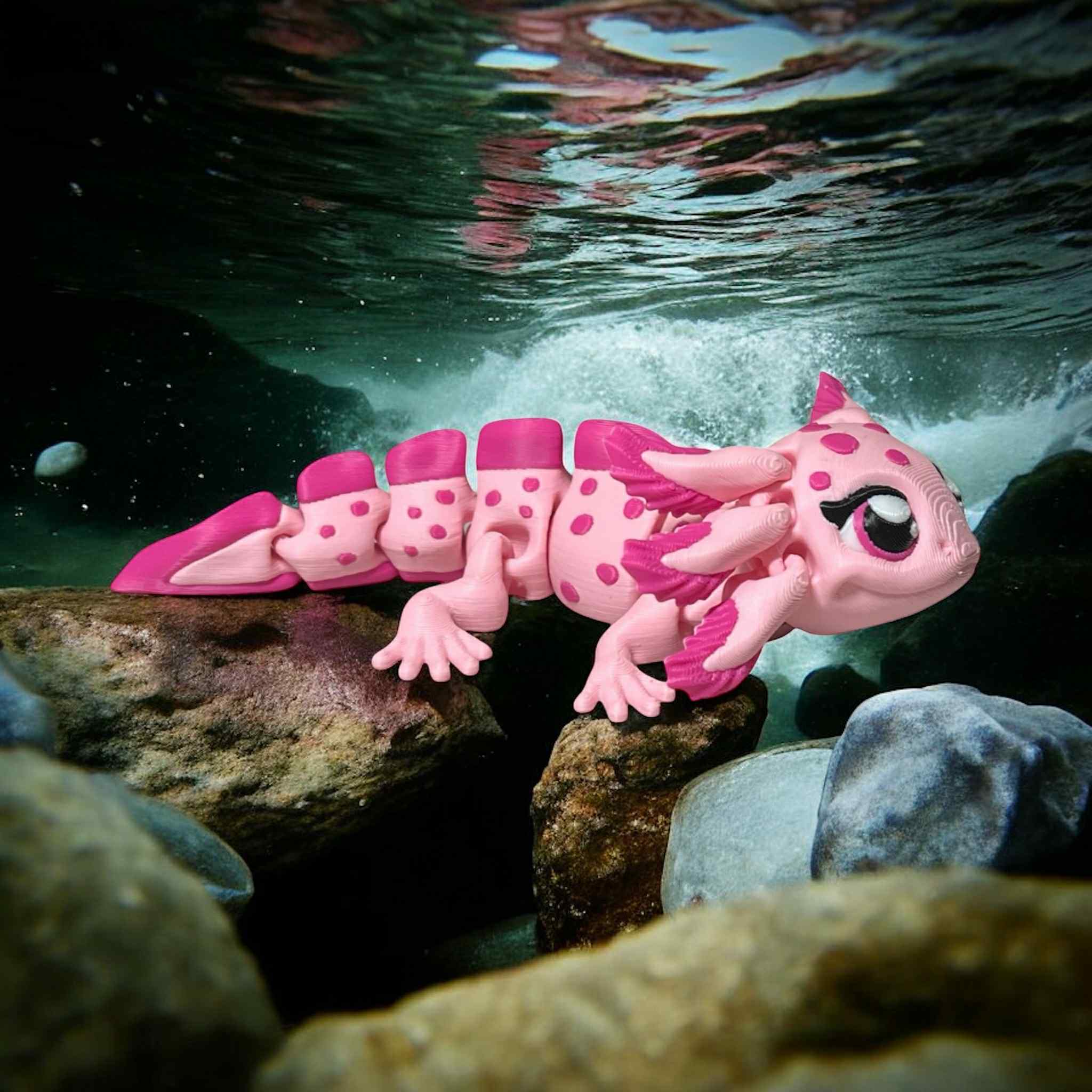 Bubble the Axolotl