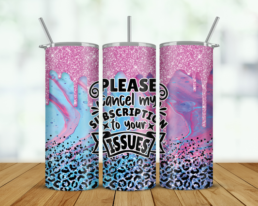 Cancel My Subscription Double Walled Tumbler