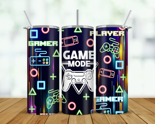 Gamer Mode Double Walled Tumbler