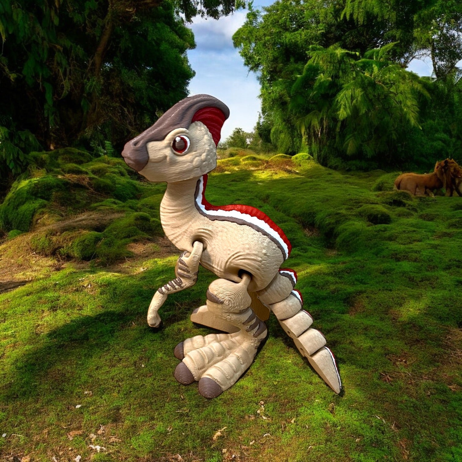 Crescendo the Parasaurolophus
