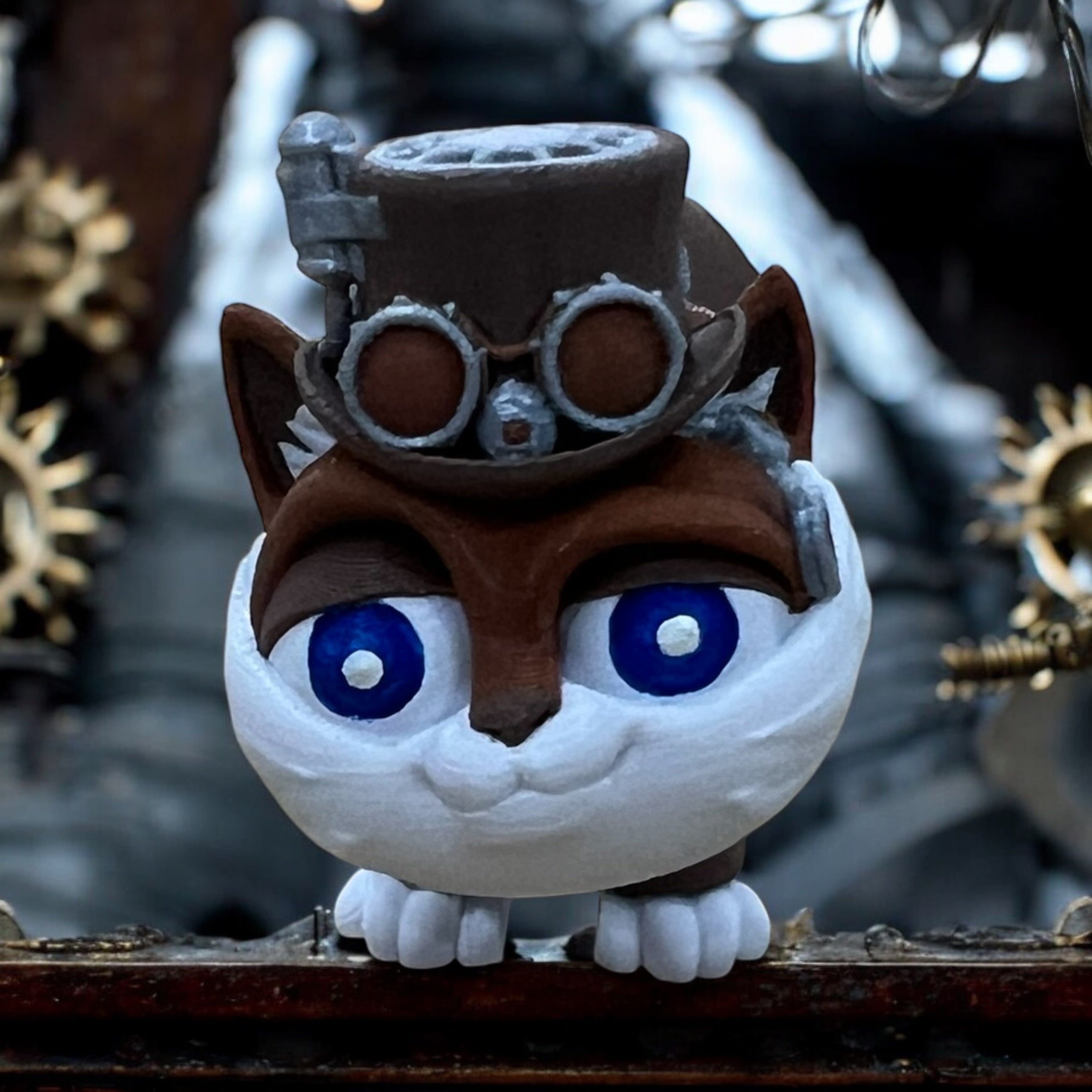 Sir Whiskerclock the Steampunk Cat