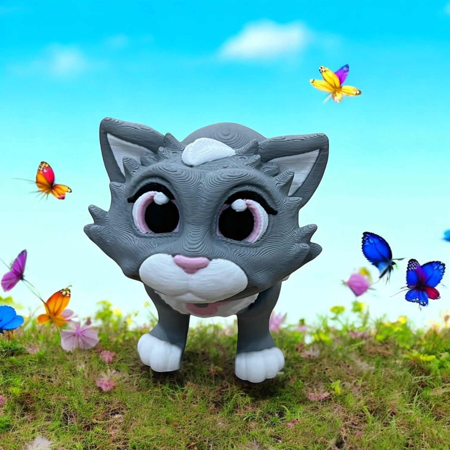 Whiskerella the Cute Cat