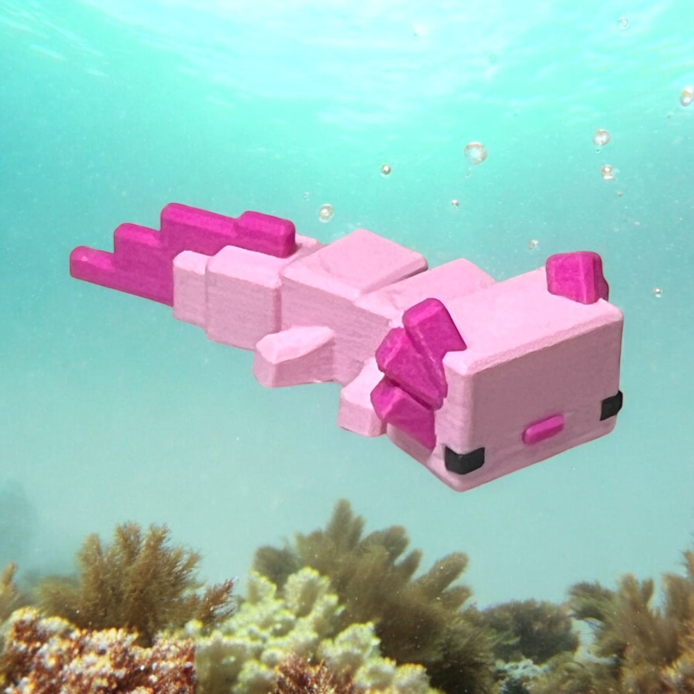Pixelpop the Bloxolotl Mini