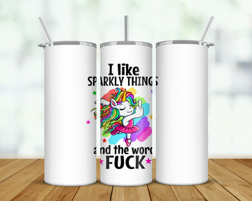Sparkly Things Double Walled Tumbler