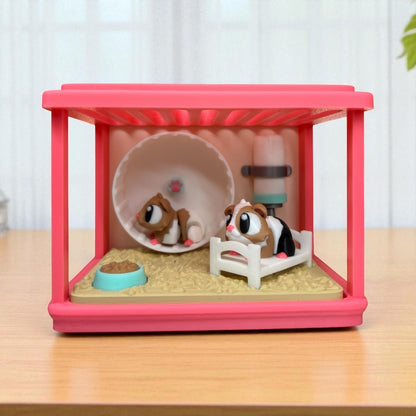 Guinea Pig Enclosure + Mini Guinea Pigs