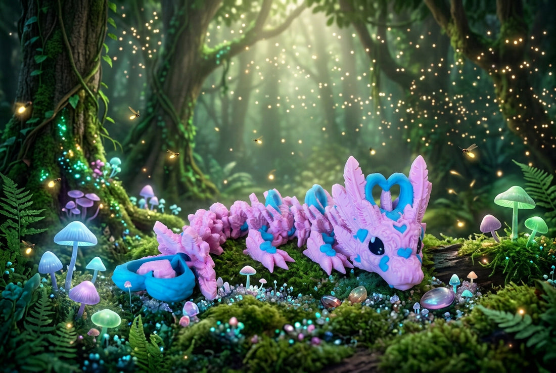 Baby Light Heart Dragon