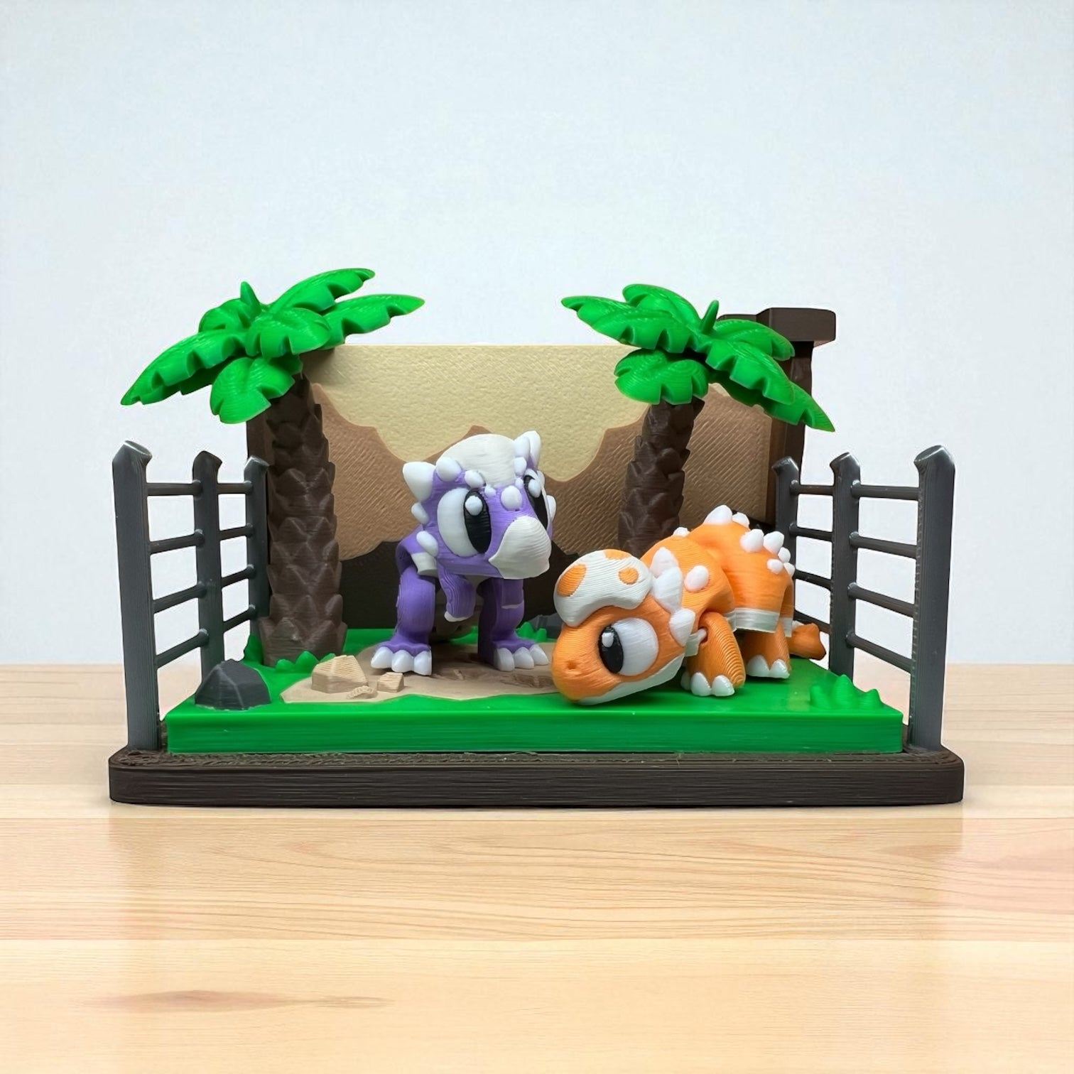 Jurassic Enclosure + Mini Dinosaurs