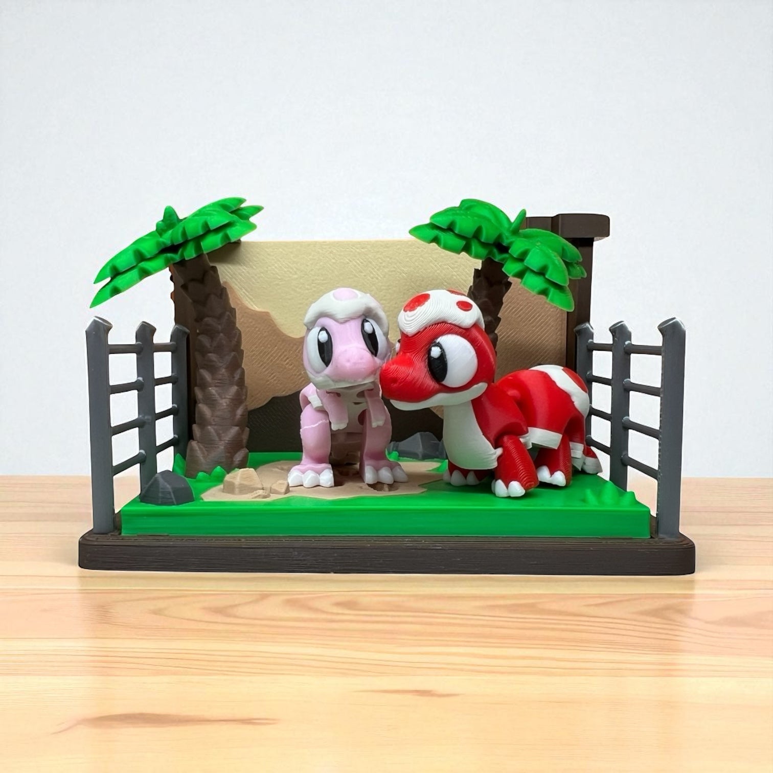 Jurassic Enclosure + Mini Dinosaurs