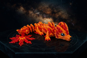 Solar Dragon Painted