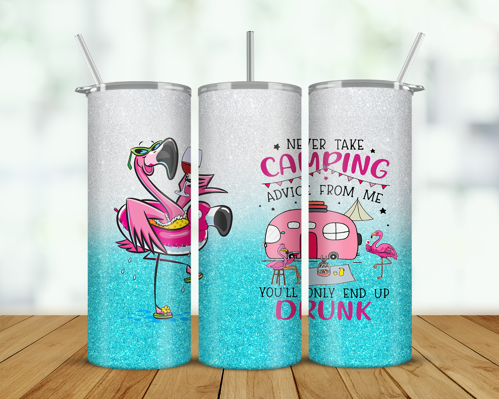 Camping Advice Double Walled Tumbler