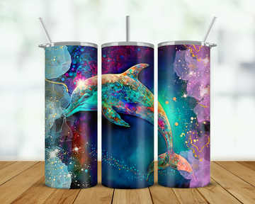 Dolphin Double Walled Tumbler