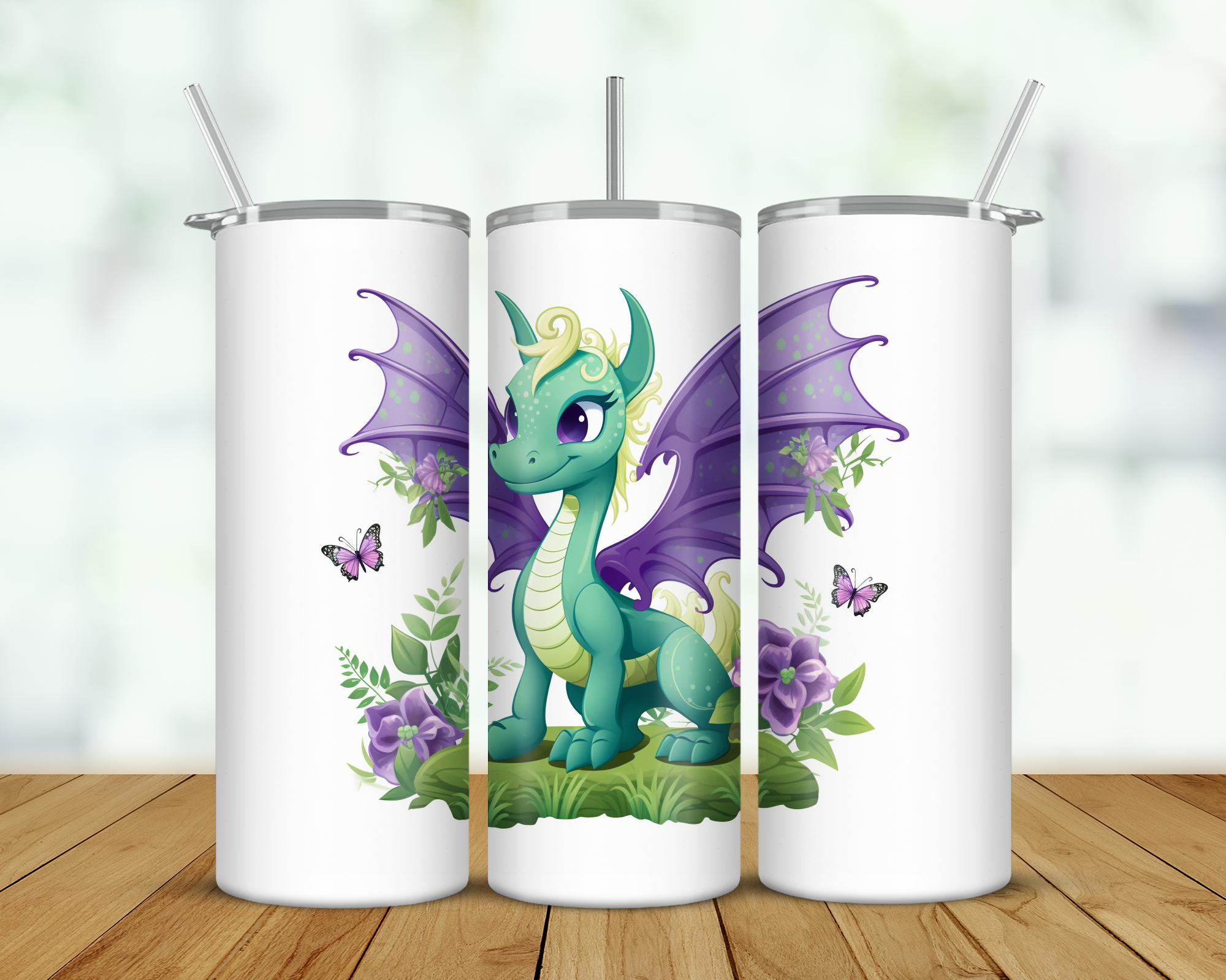 Dragon Double Walled Tumbler