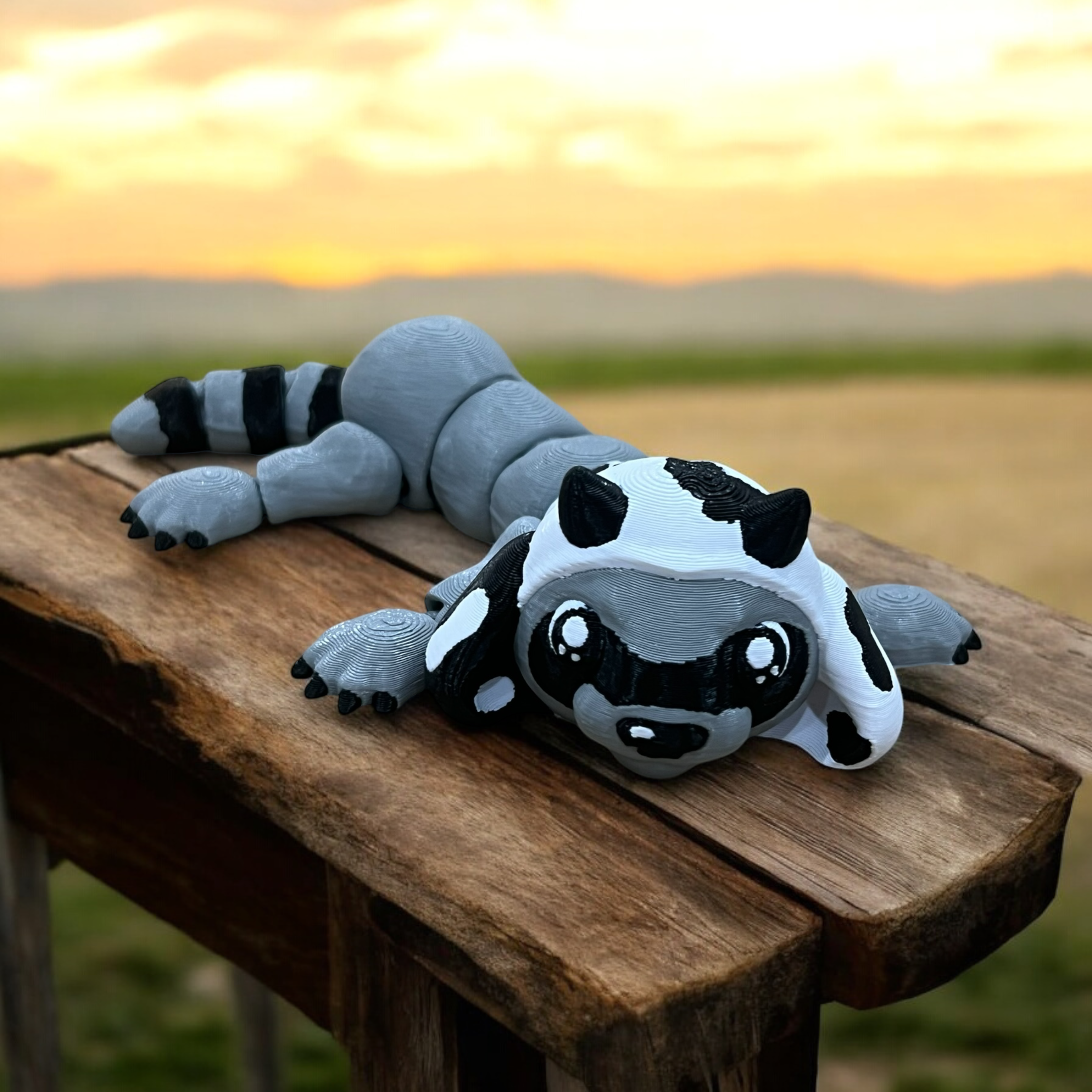 Ferret Hoodie- Cow