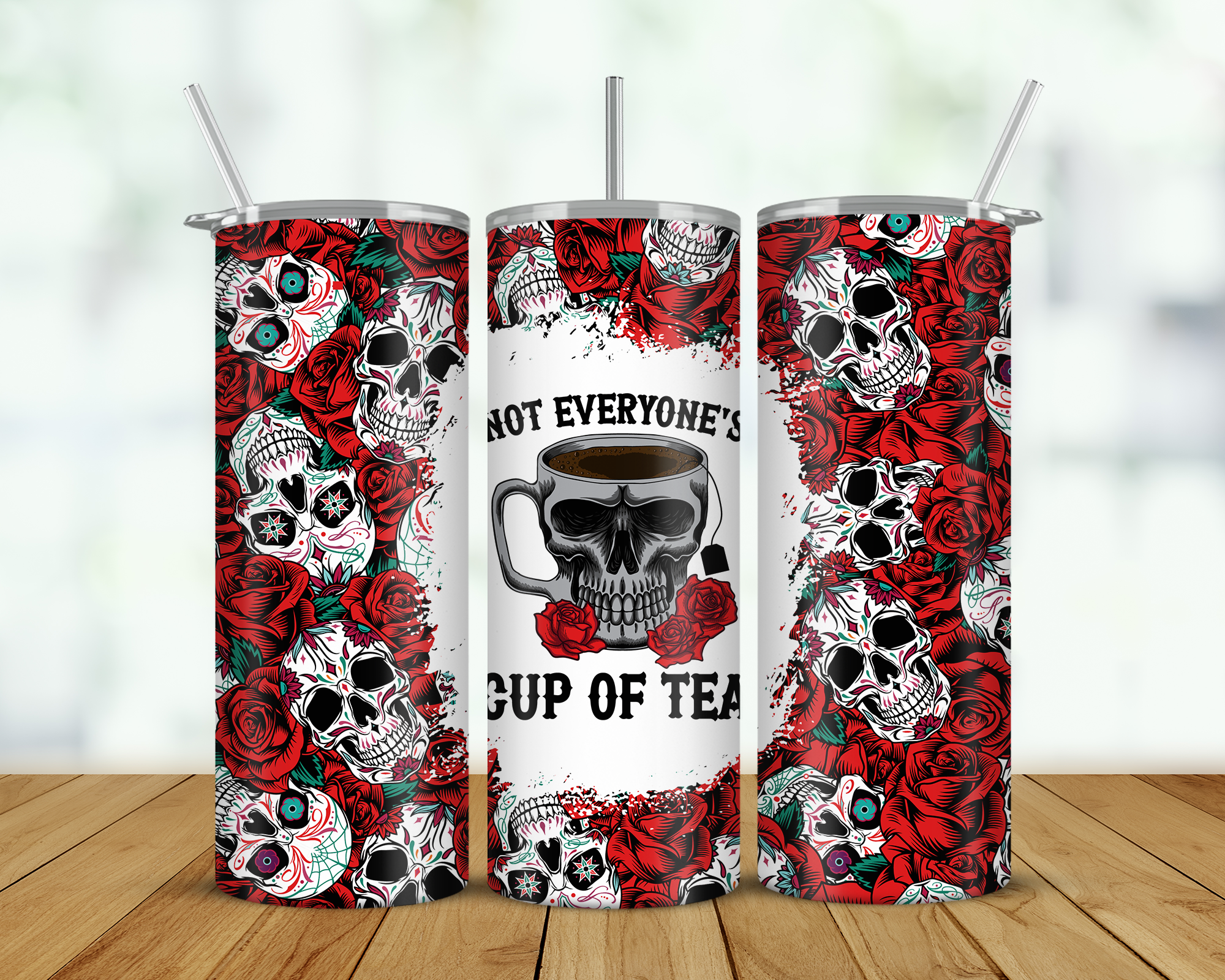 Not Everyone's Cup of Tea Double Walled Tumbler