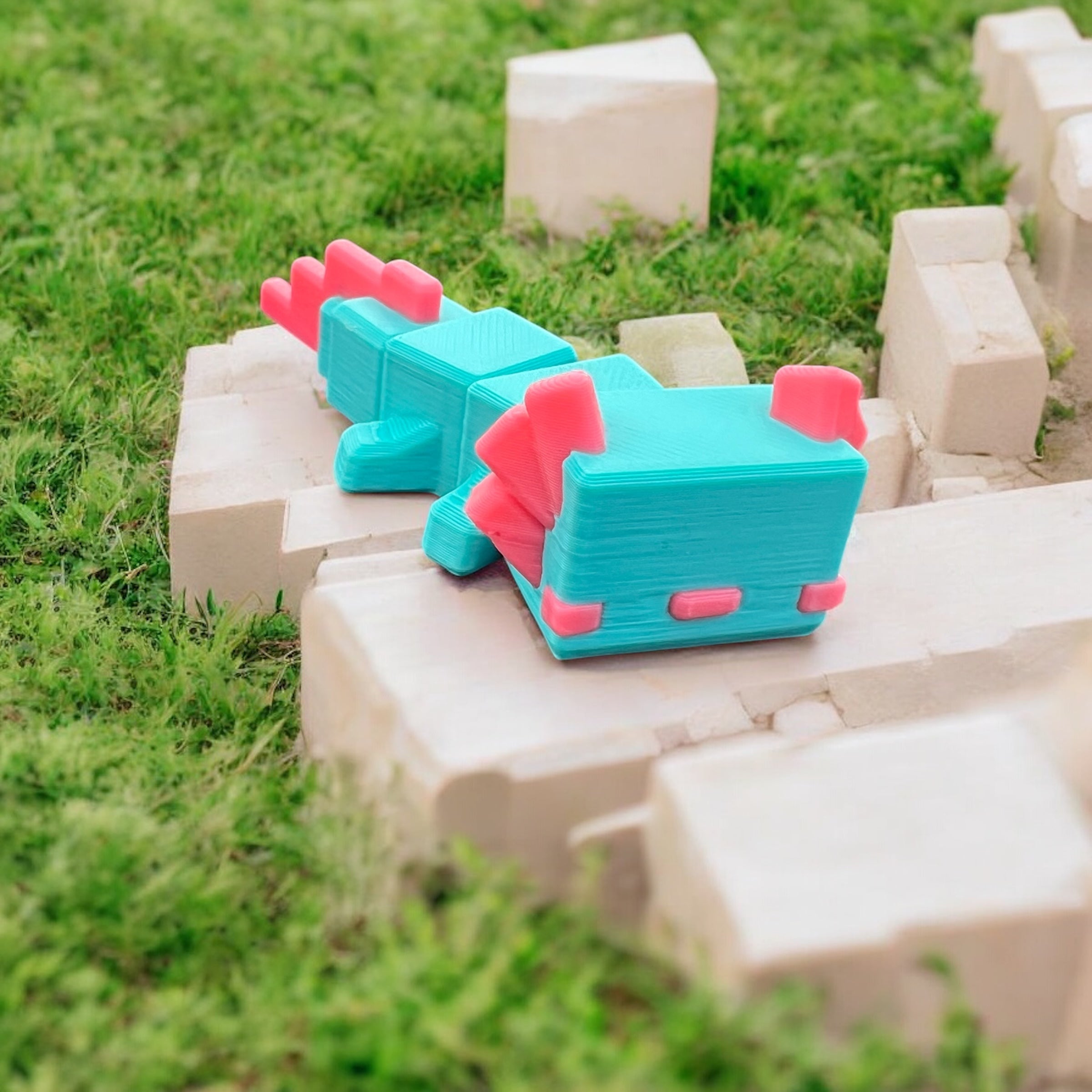 Pixelpop the Bloxolotl Mini