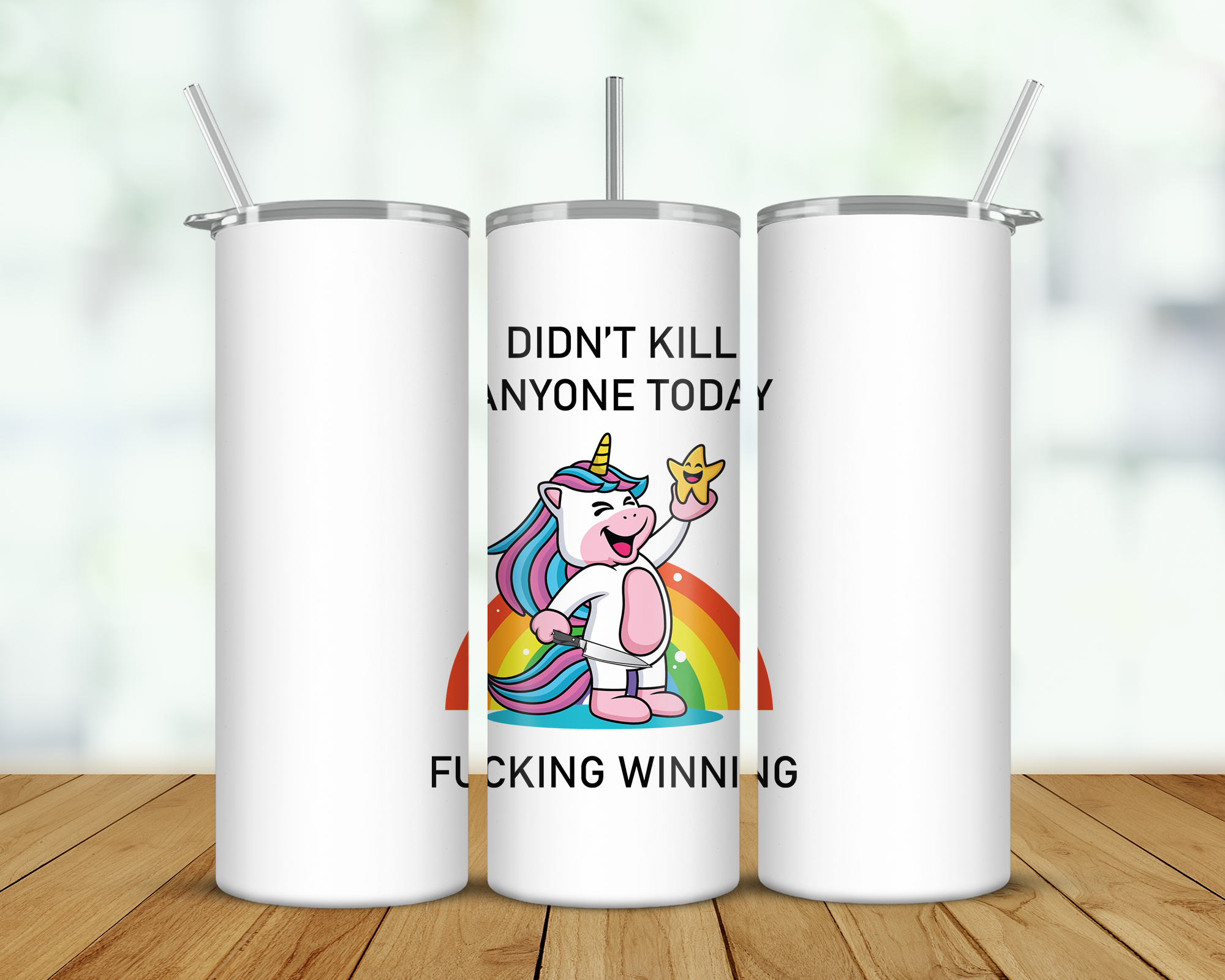 Fucking Winning Double Walled Tumbler