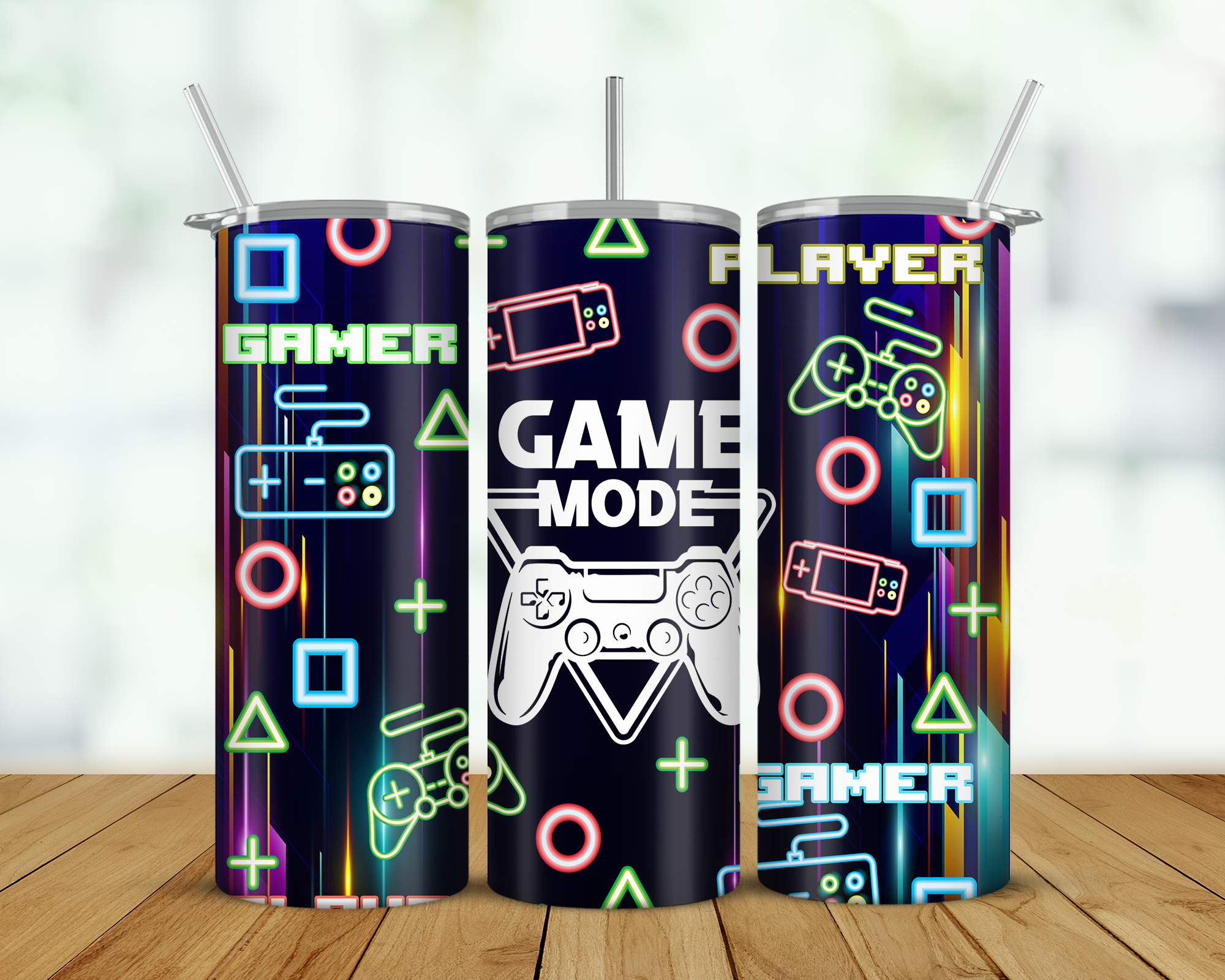 Gamer Mode Double Walled Tumbler
