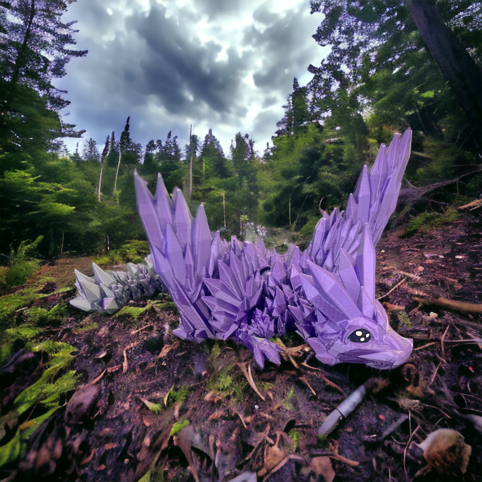 Baby Crystalwing Dragon
