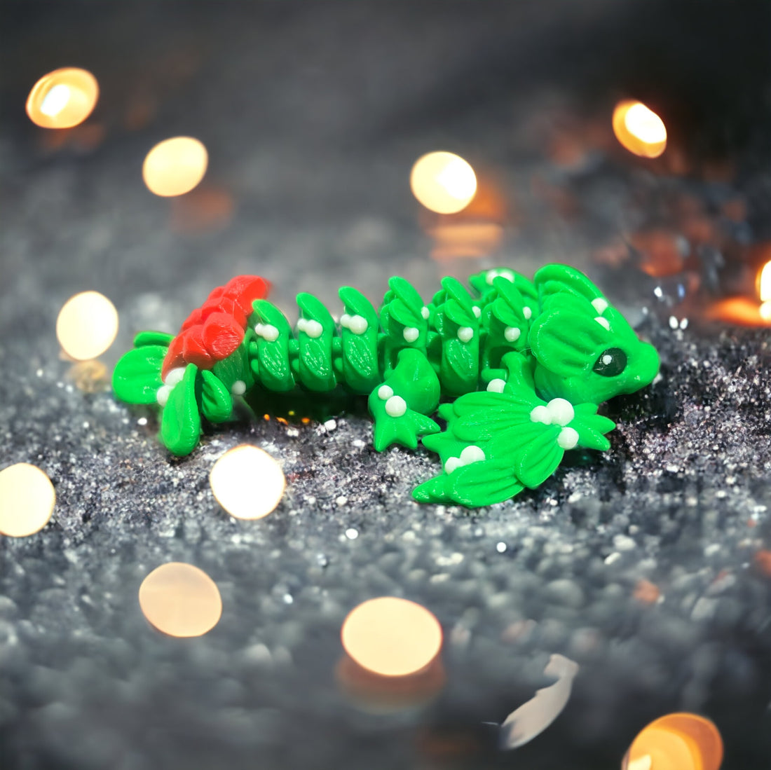 Tiny Mistletoe Dragon