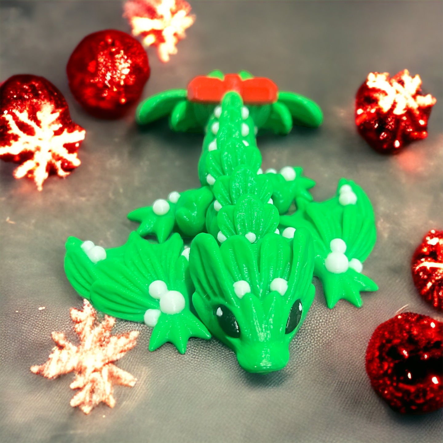 Tiny Mistletoe Dragon