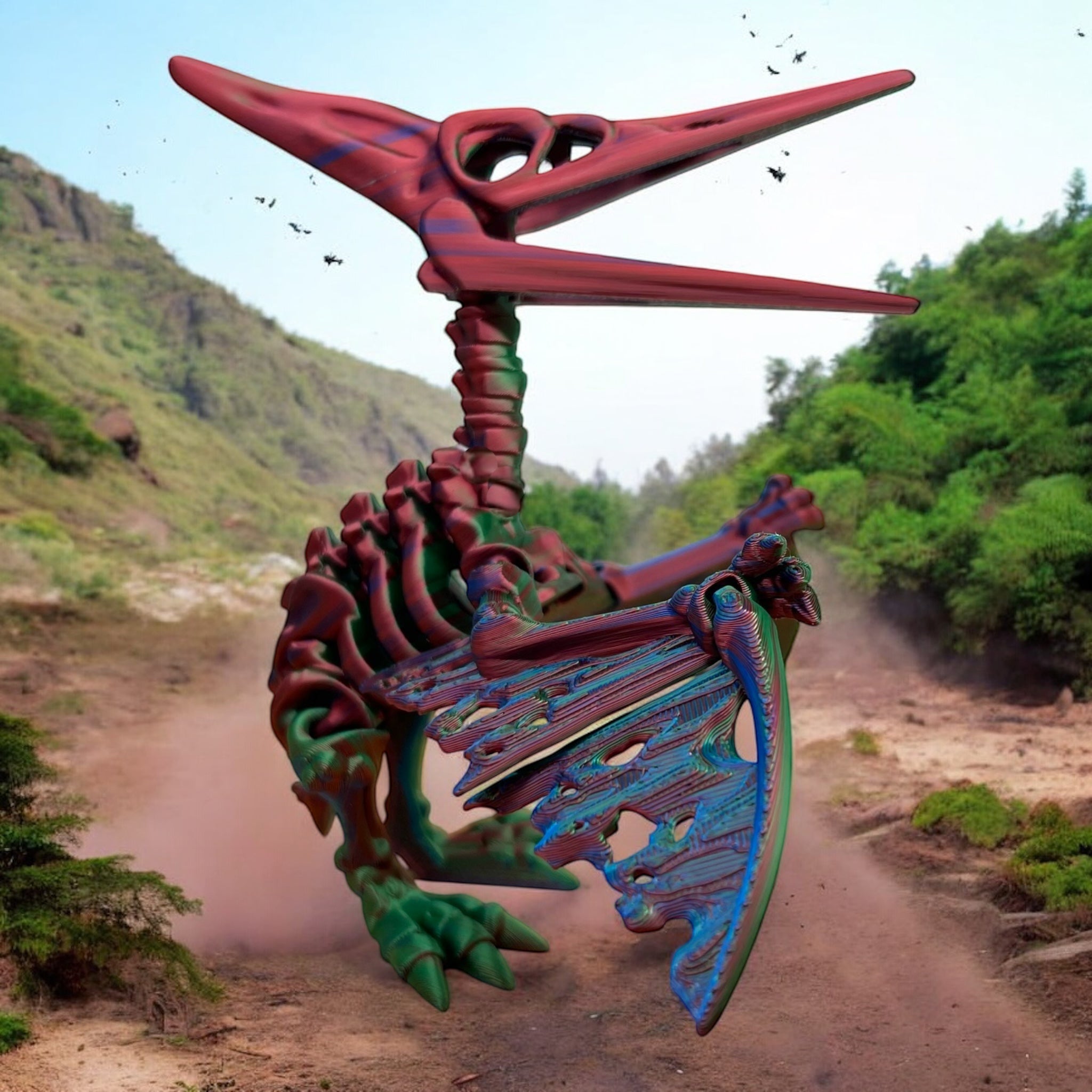 Pyra the Skeleton Pterosaur