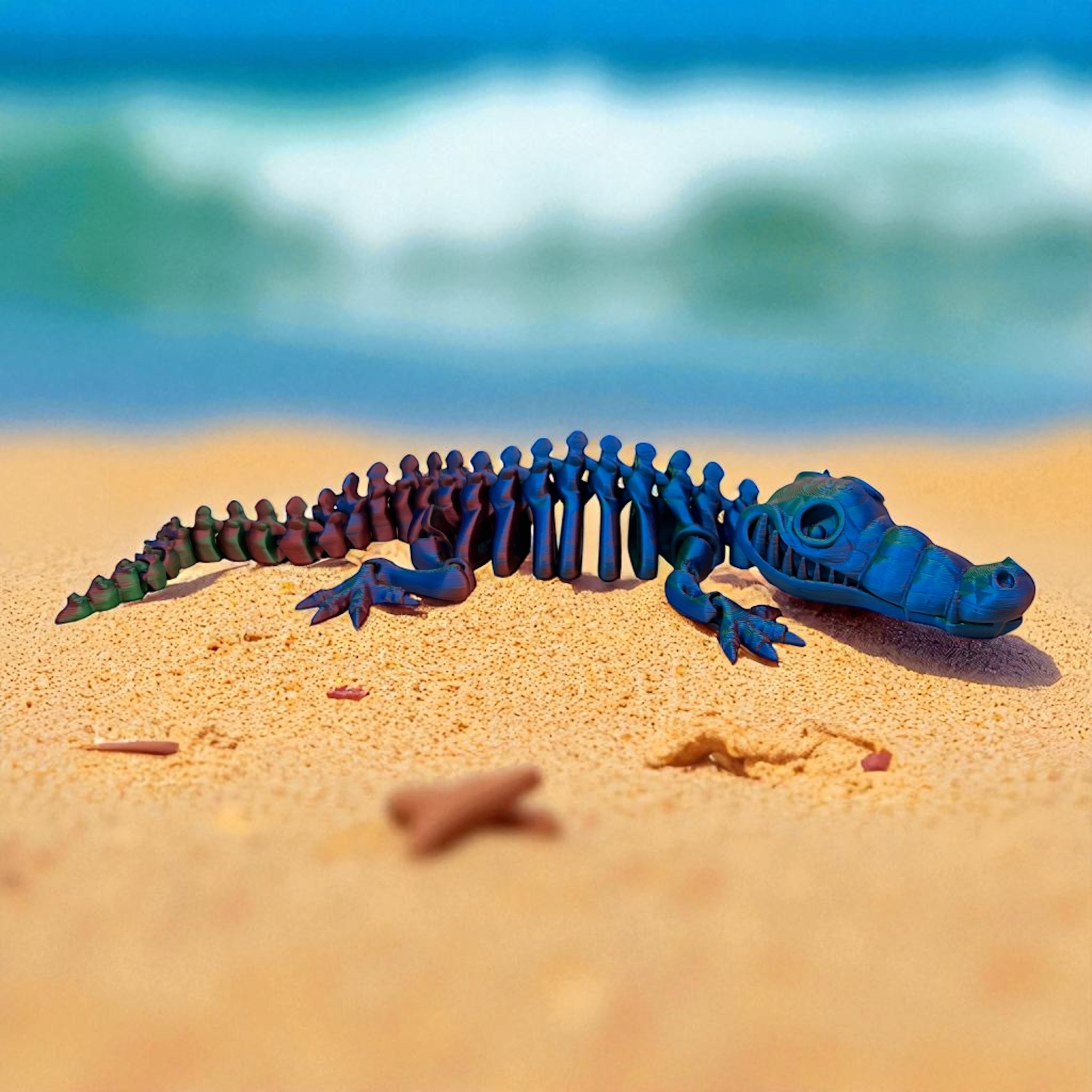Drift the Skeleton Crocodile