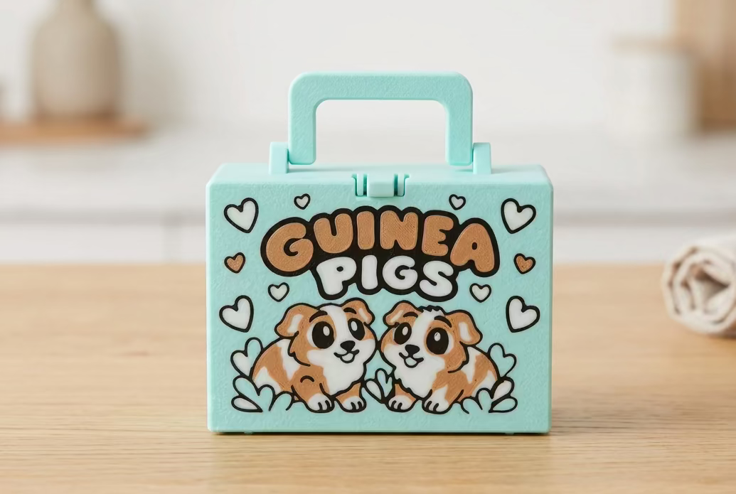 Guinea Pigs Carry Case Playset