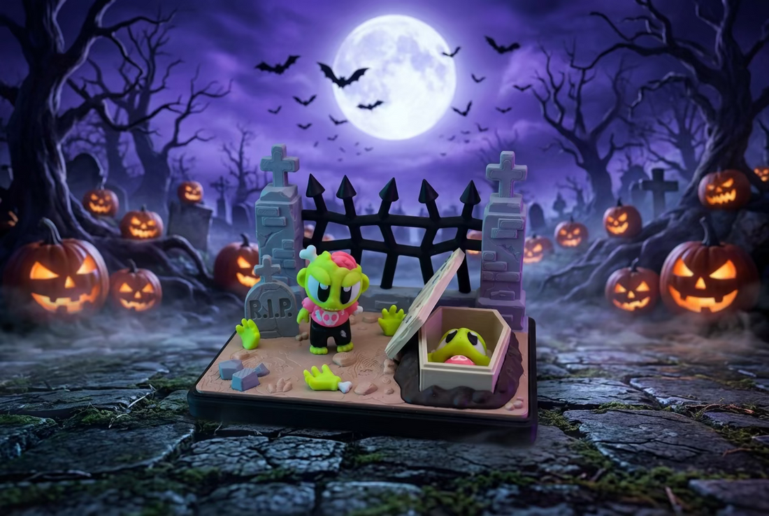 Zombie Graveyard Playset