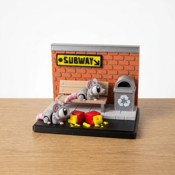 Subway Snack Attack Playset