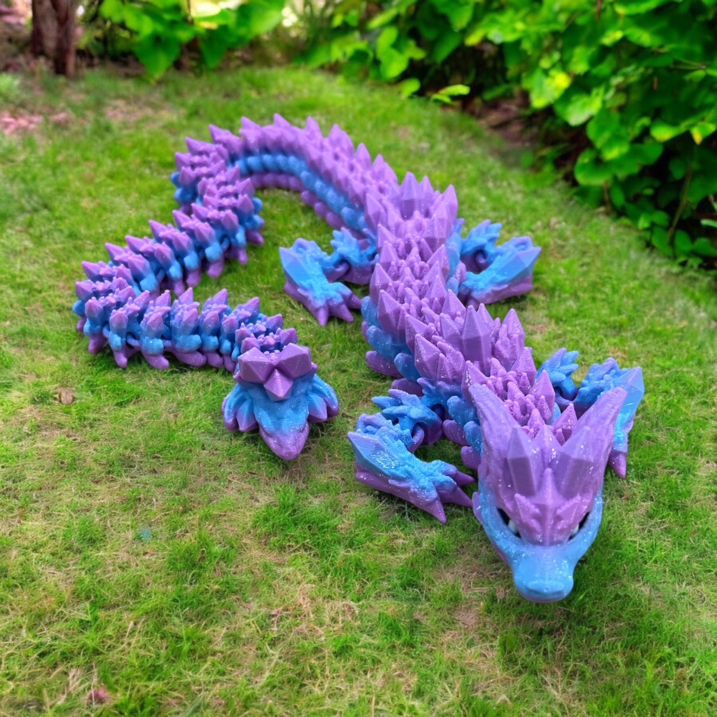 Crystal Wolf Dragon