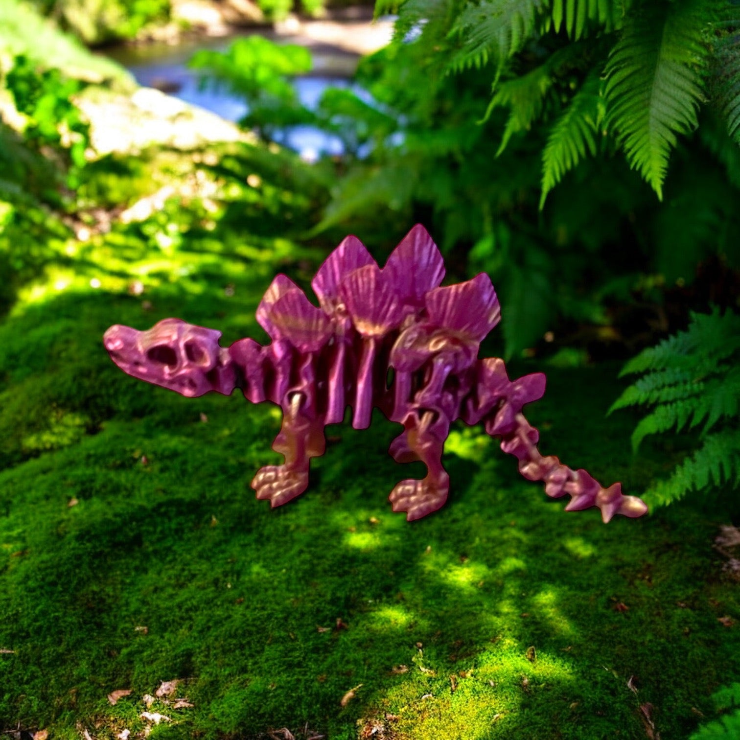 Thistle the Skeleton Stegosaurus