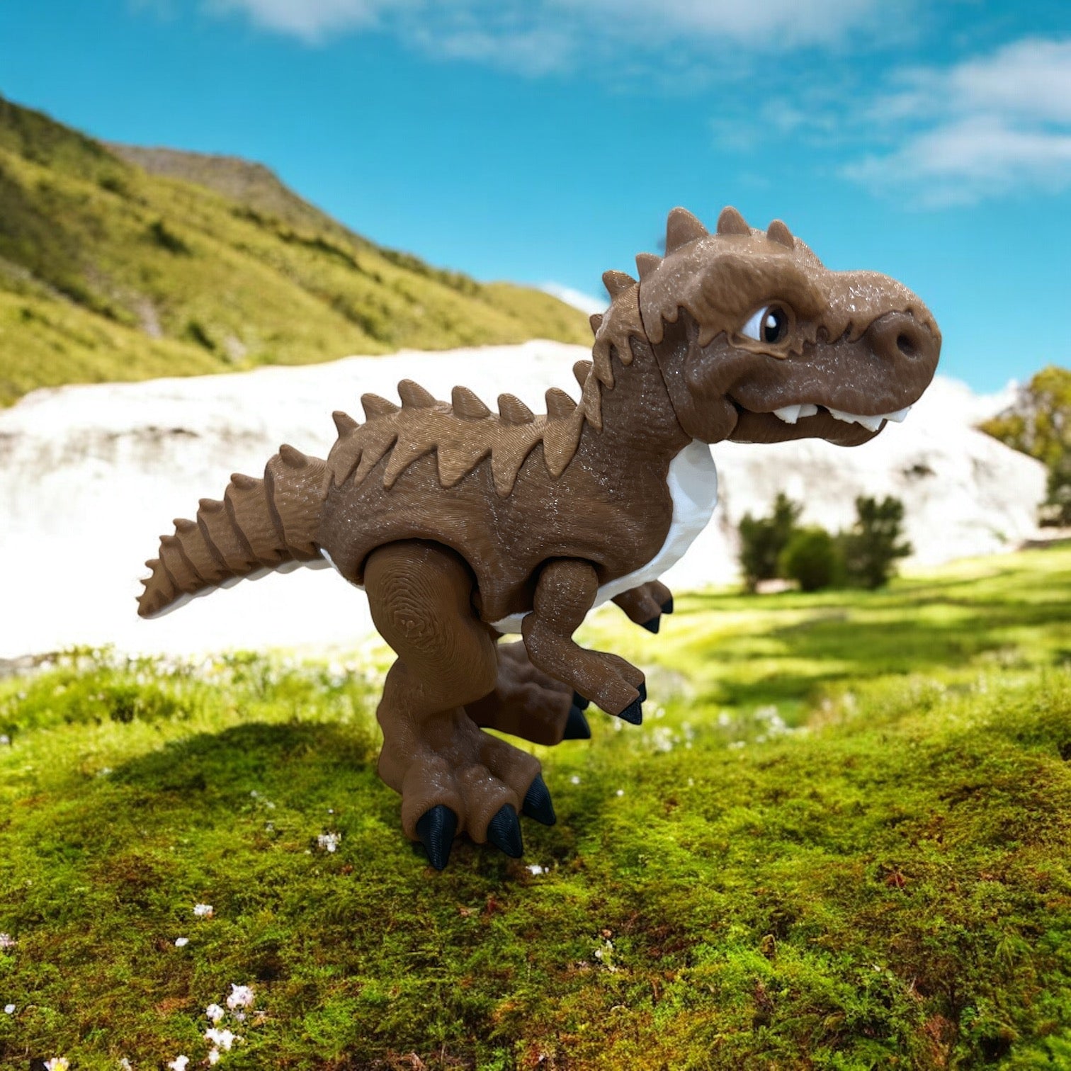 Grizzle &  Blaze, the T-Rex