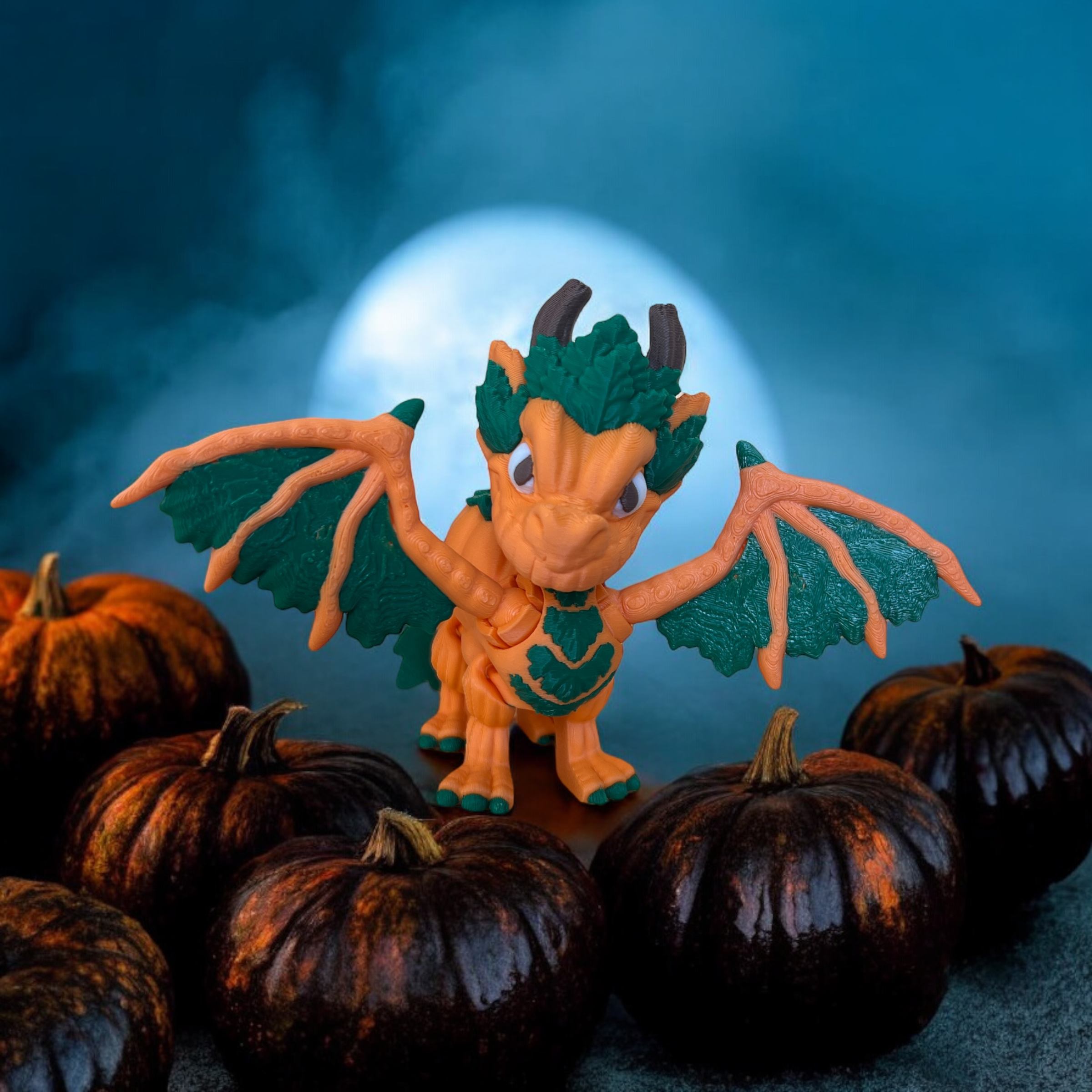 Gourdian the Pumpkin Dragon