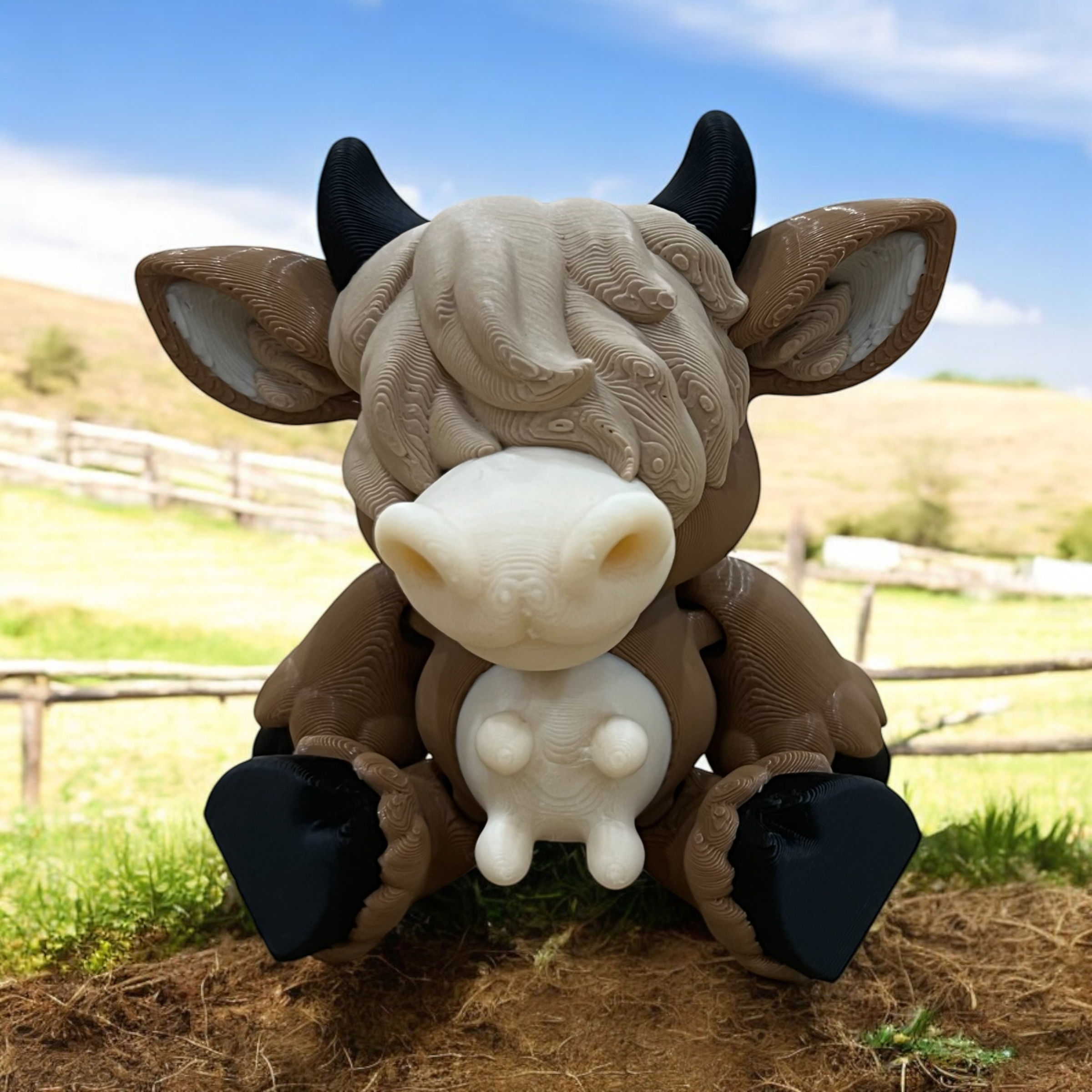 Highland Cow - Sitting