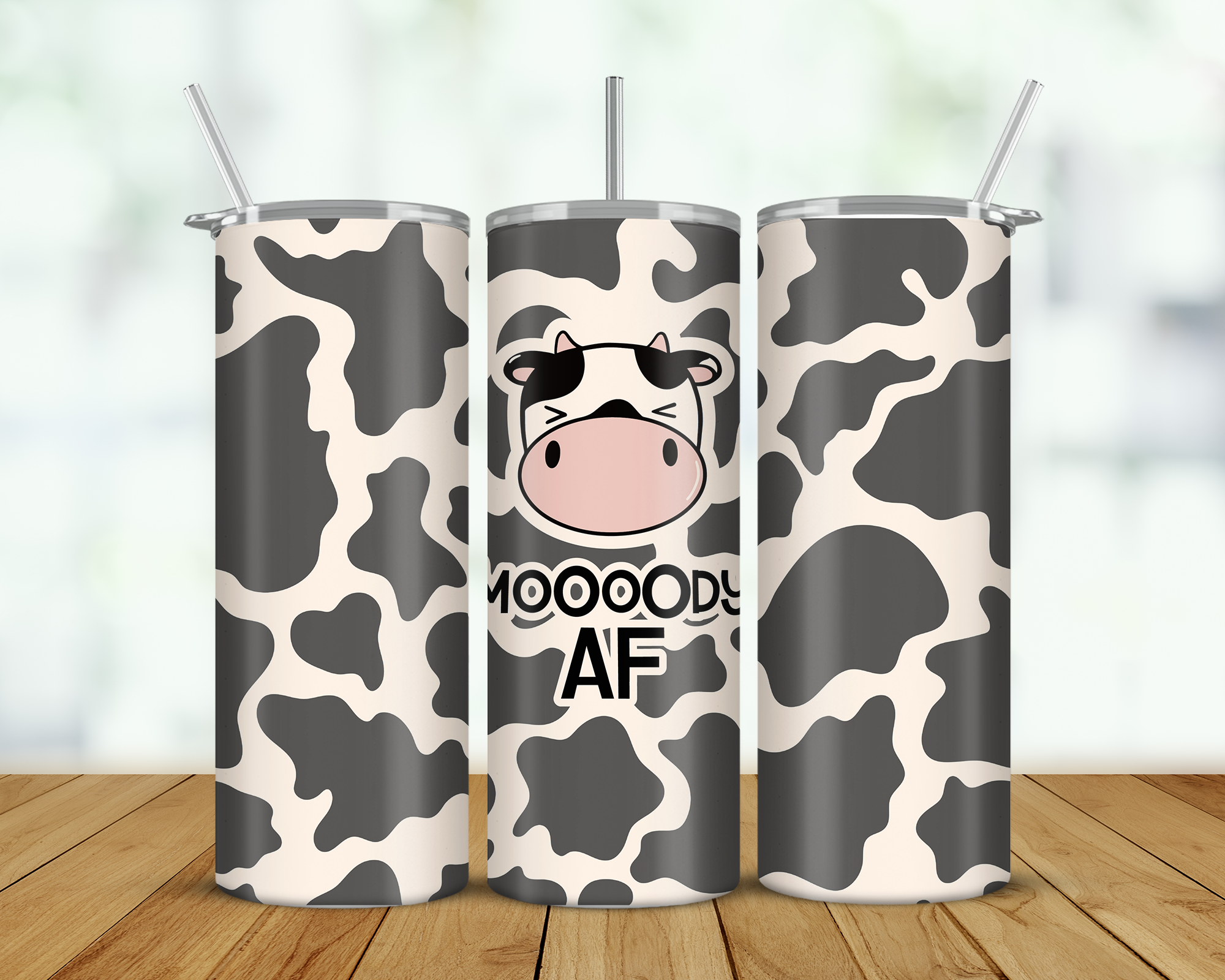 Moody AF Double Walled Tumbler