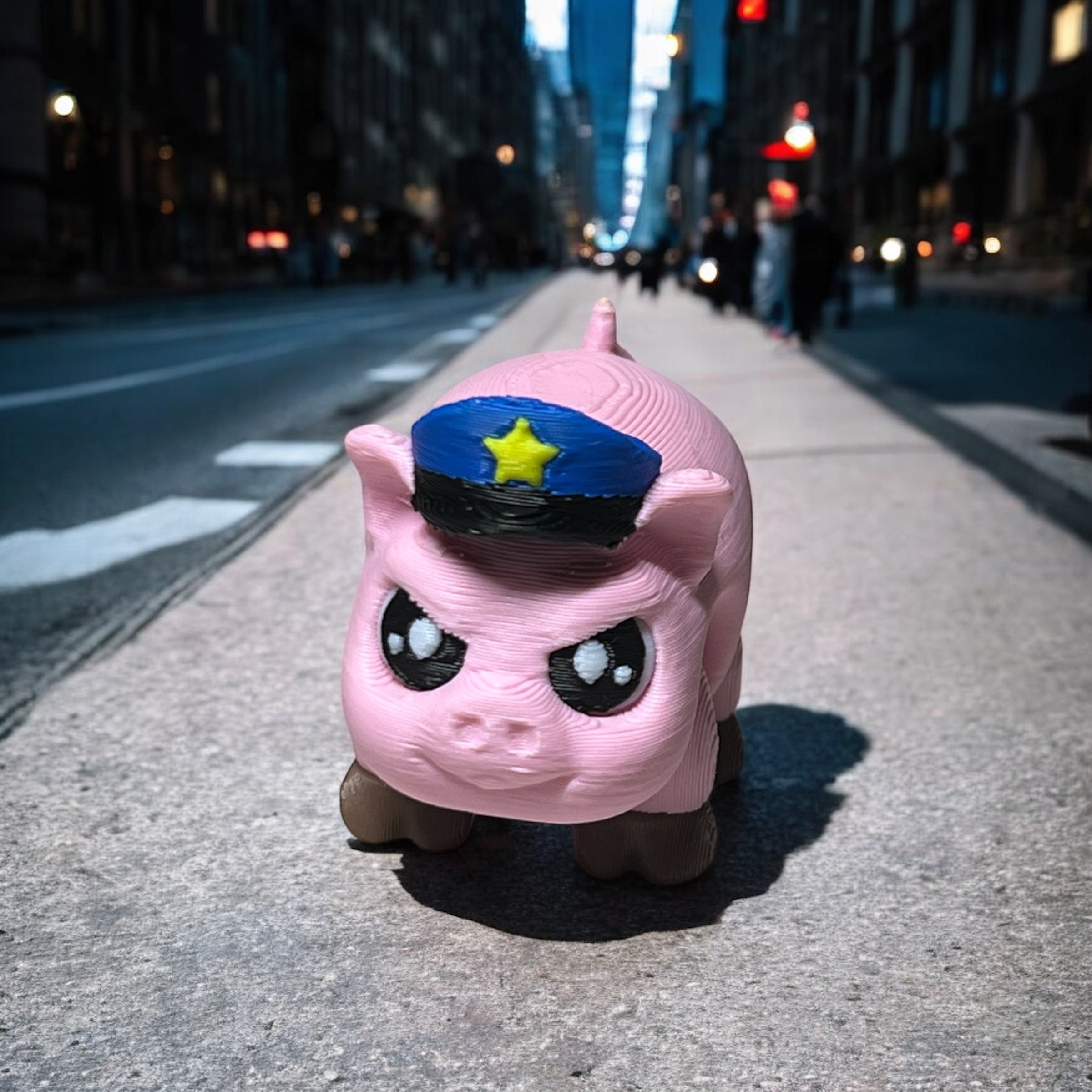 Officer Bacon the Police Pig Mini