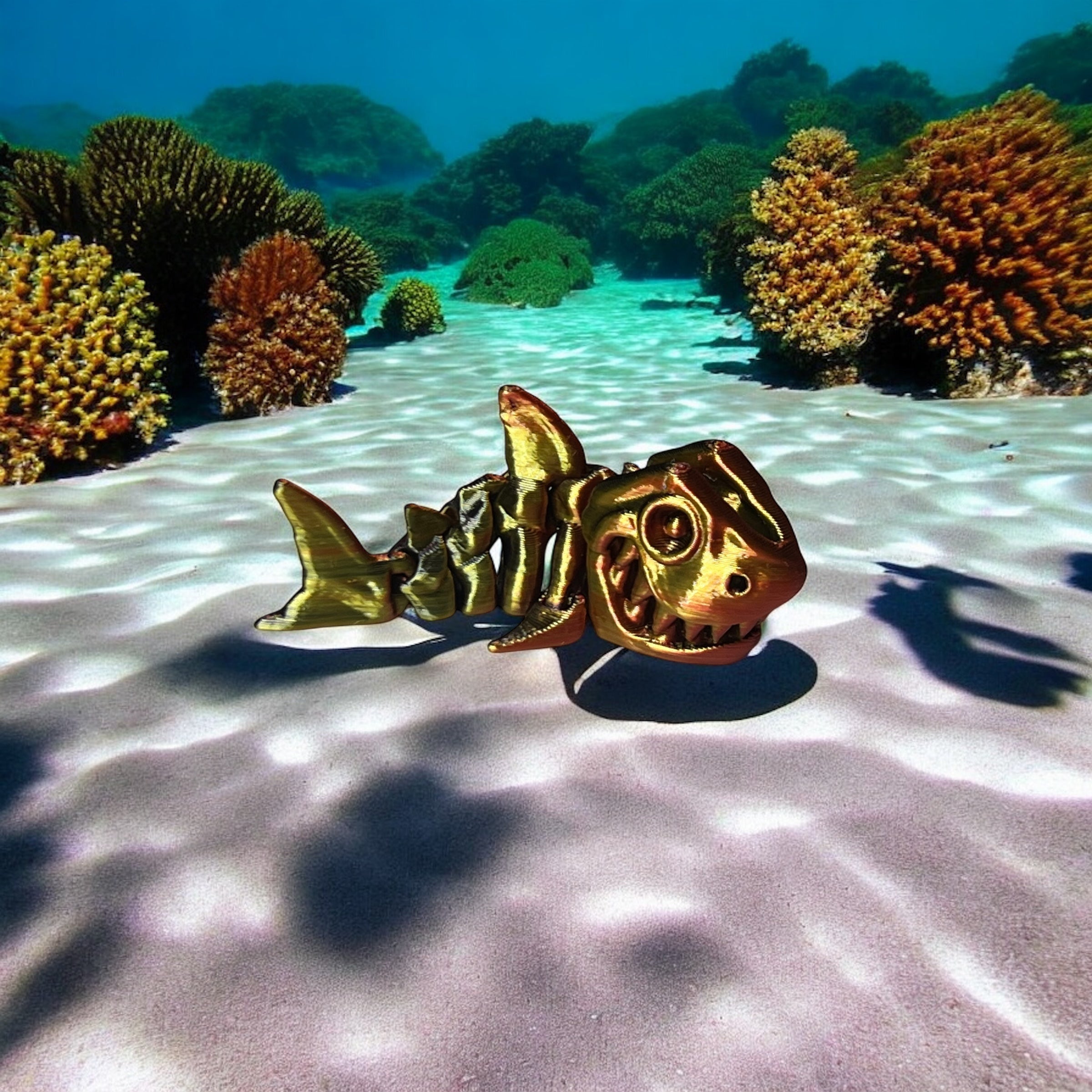Rusty the Reef Rattler Skeleton Shark Mini