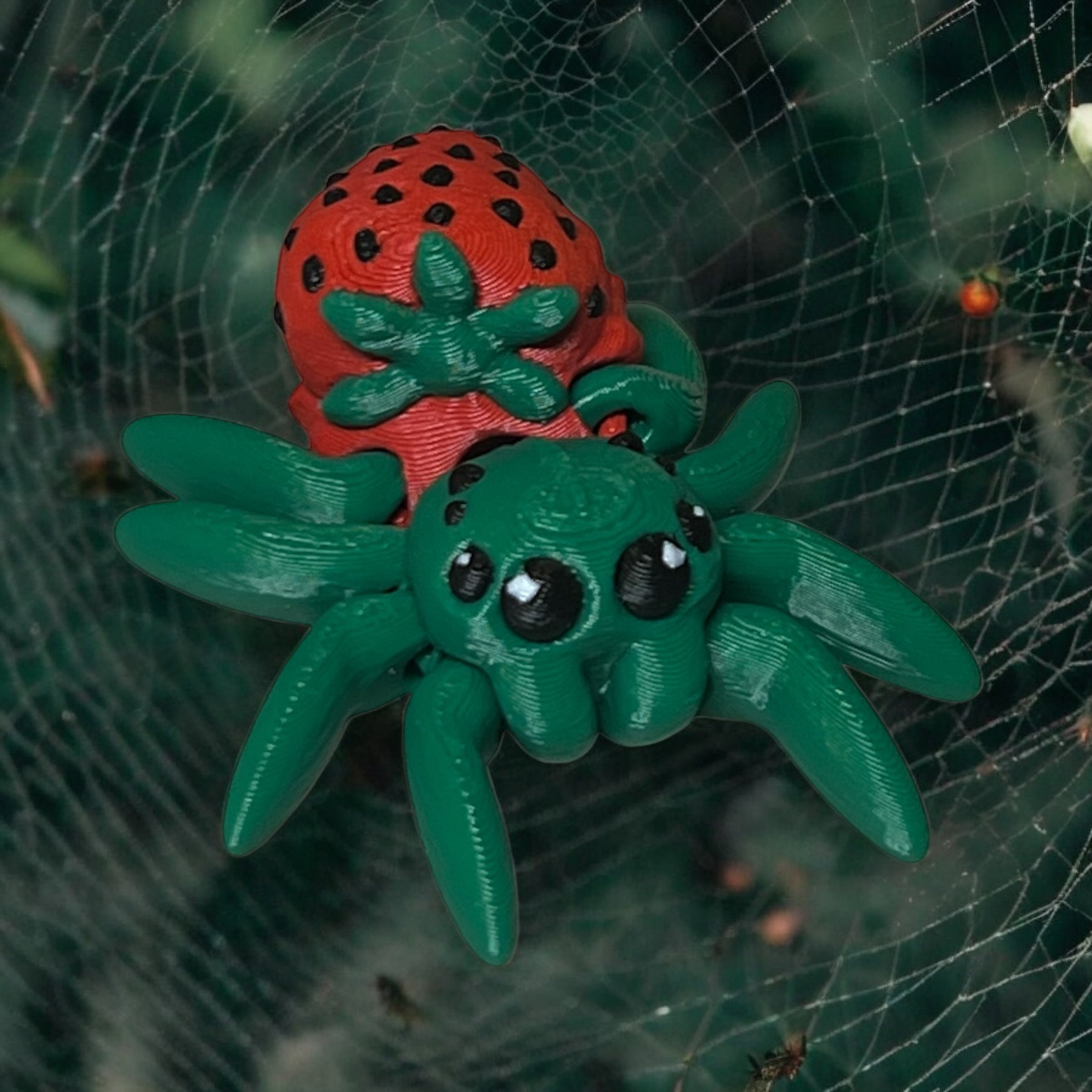 Petalynn the Strawberry Spider Mini
