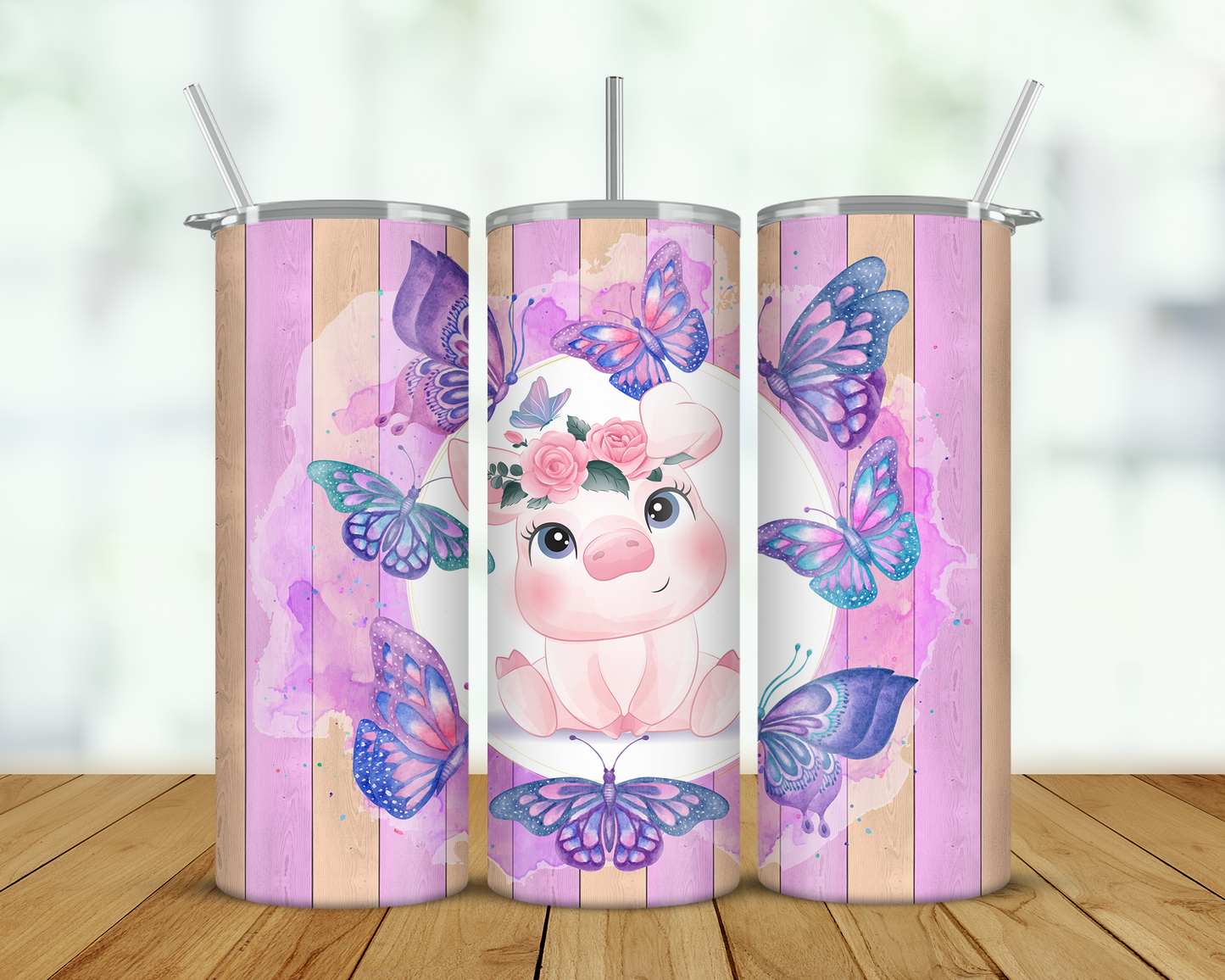Pig Double Walled Tumbler