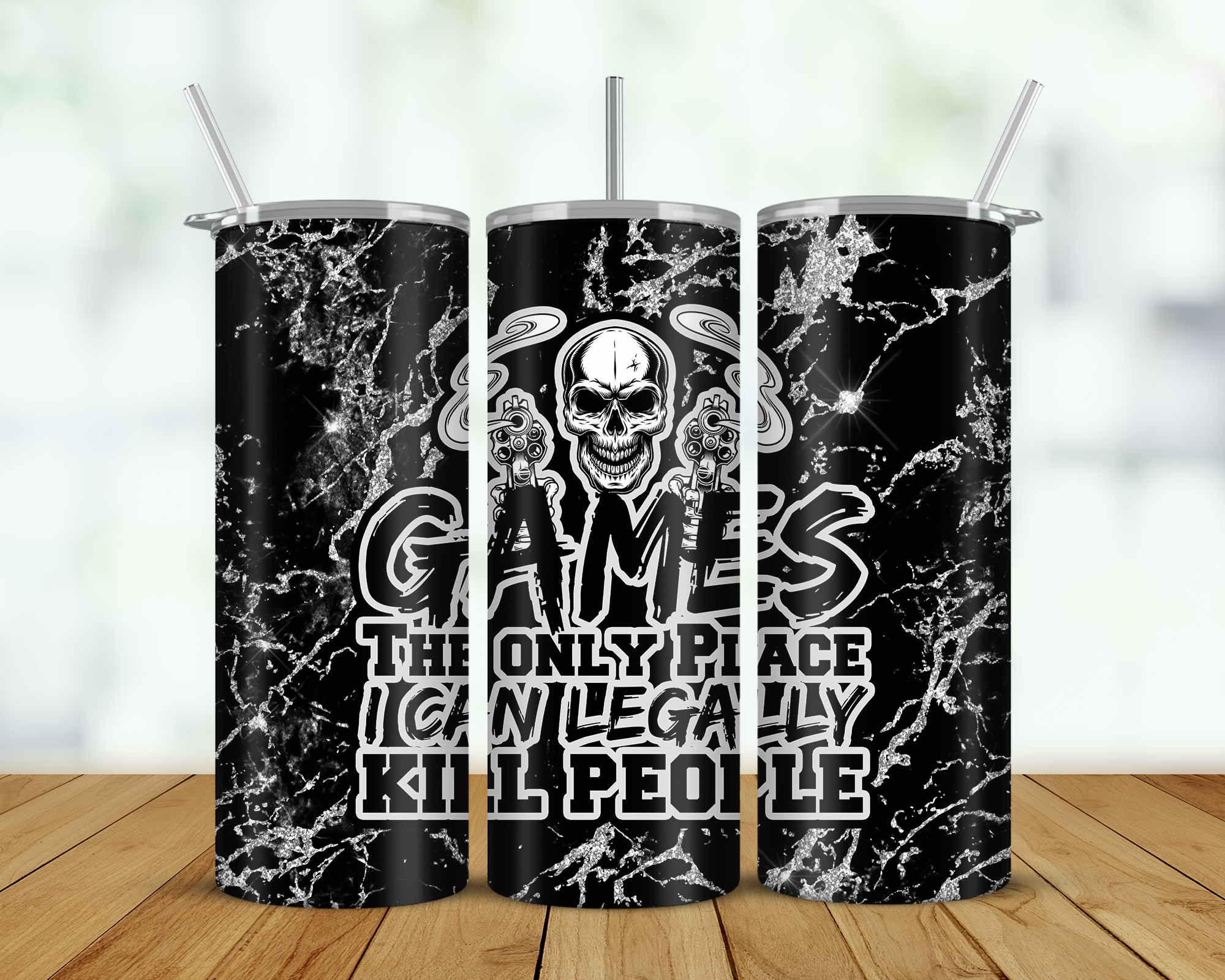 Legally Kill People Double Walled Tumbler