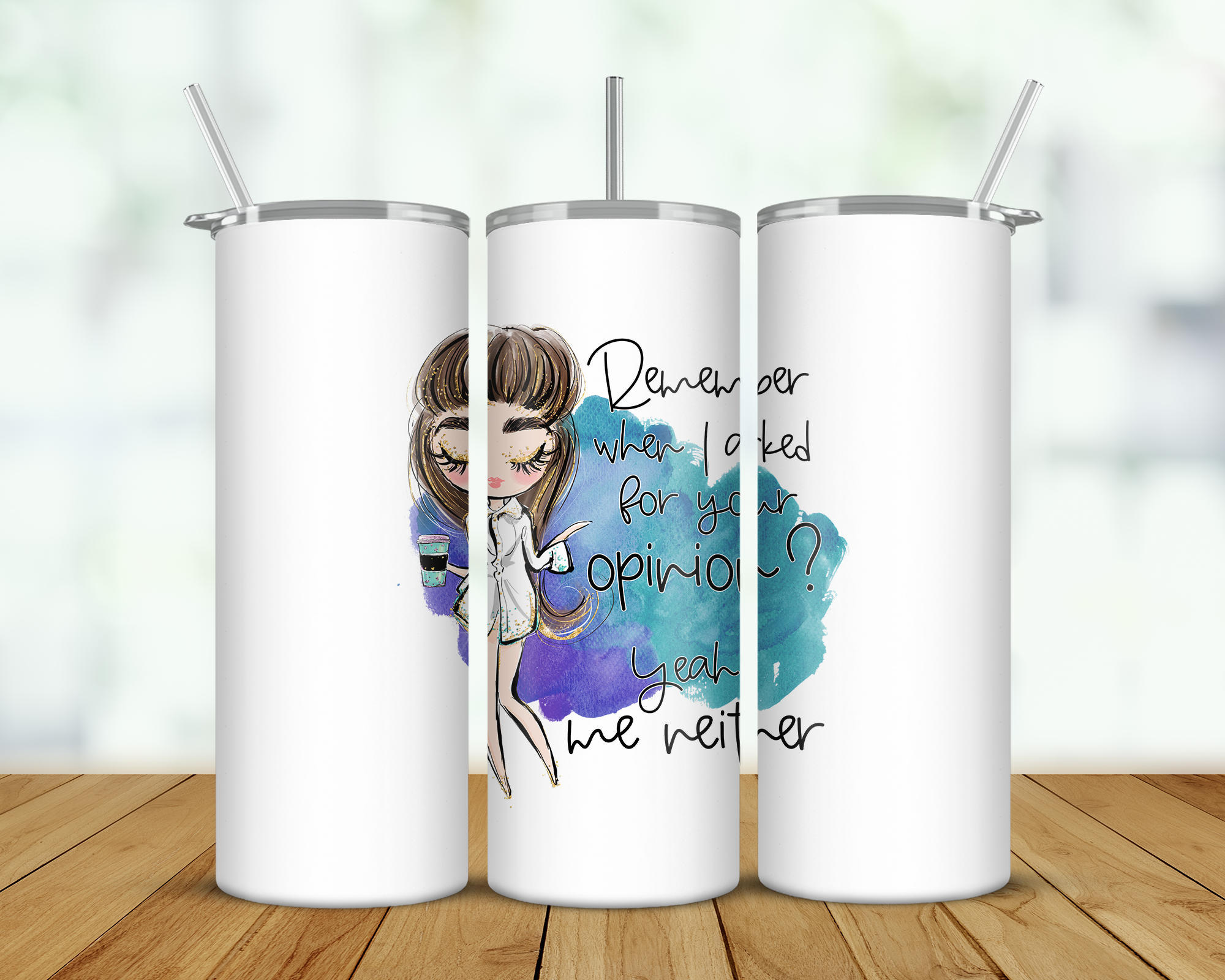 Your Opinion Double Walled Tumbler