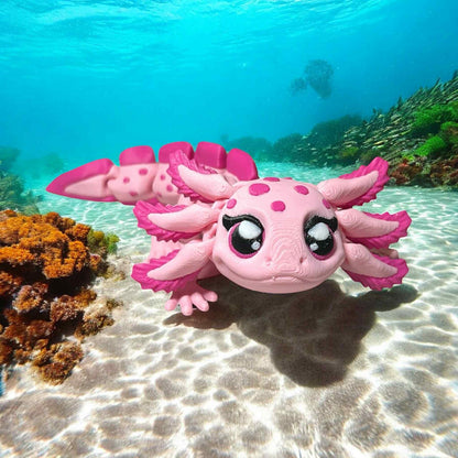 Bubble the Axolotl